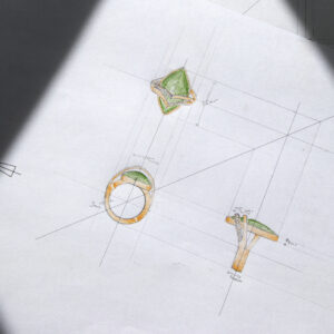 Orthographic Drawing for Jewellery