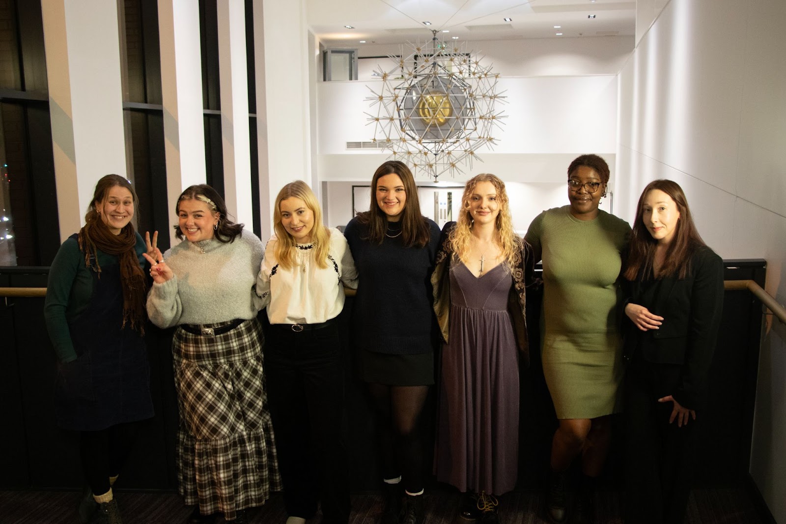 British Academy of Jewellery student and guest at exhibition/awards show in Birmingham